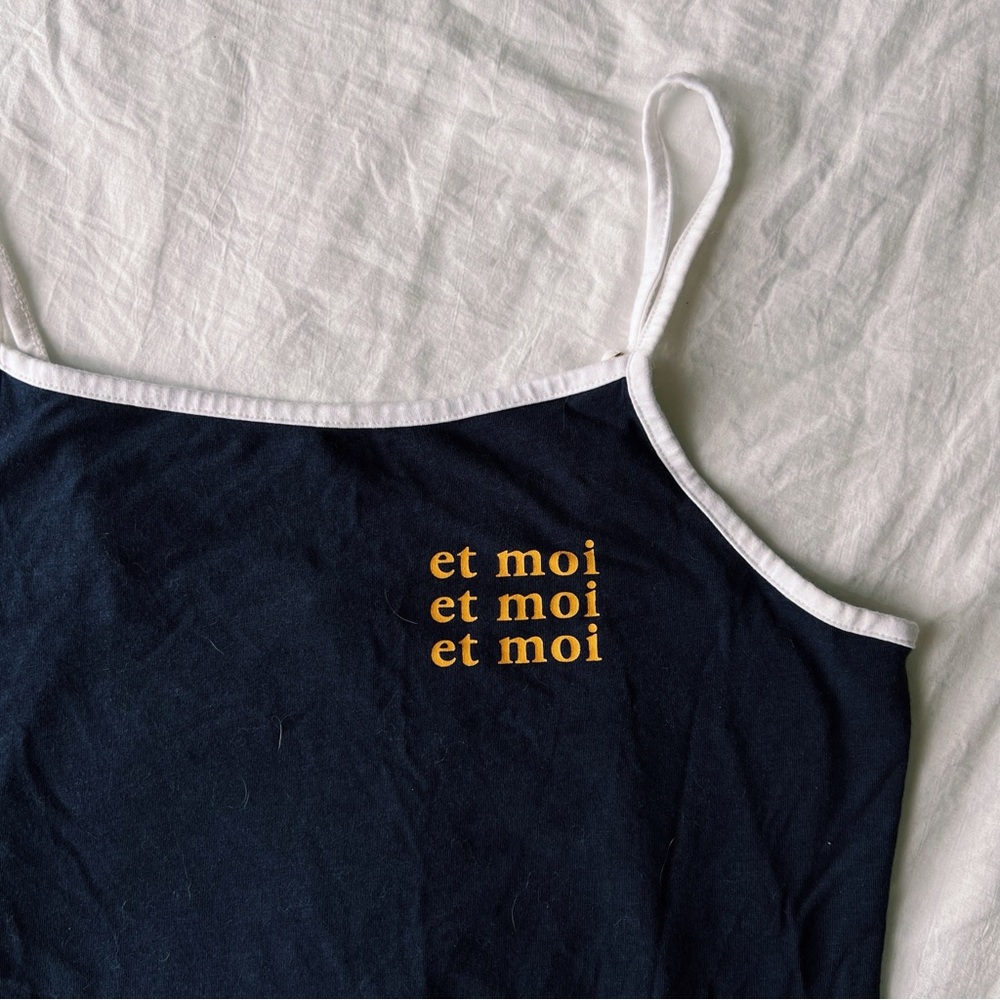 F21 Et Moi Tank Top Camisole Shirt